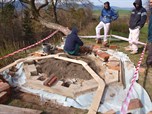 Erneuerung des historischen Pavillons auf Burg und Schloss Grafenstein