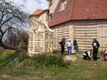 Erneuerung des historischen Pavillons auf Burg und Schloss Grafenstein