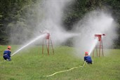 Letní stanový tábor hasičské mládeže Staré Zubří a Rosdorf 2012