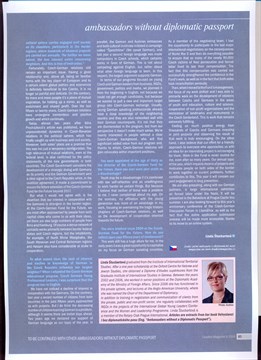 Leaders Magazine: Tomáš Jelínek - ambassador without diplomatic passport (Linda Štucbartová)