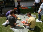 Schüler der Sonderschule Žamberk in der Partnerschule in Deutschland - Erstellung eines Fotobuches