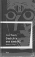 Buchcover J.Čapek "Gedichte aus dem KZ"