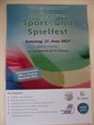 Internationales Fußballturnier und Spielefest für behinderte Menschen