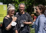 Eine deutsch-tschechische Insel auf dem Festival United Islands