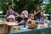 Eine deutsch-tschechische Insel auf dem Festival United Islands